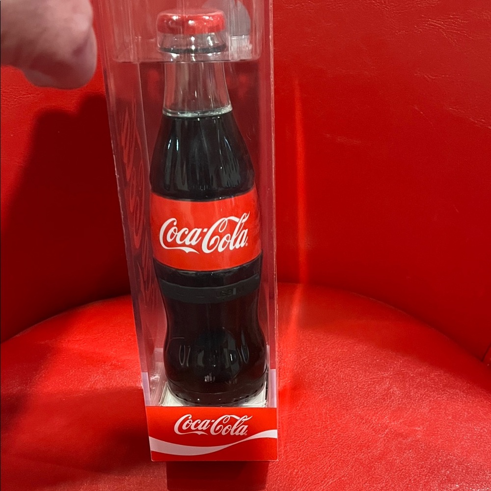 Coca Cola Black and Red Bottle Speaker
